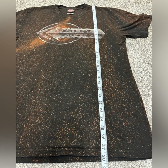 Harley Davidson Women’s DFW Metroplex Bedford Brown Tshirt Sz M - Picture 4 of 5